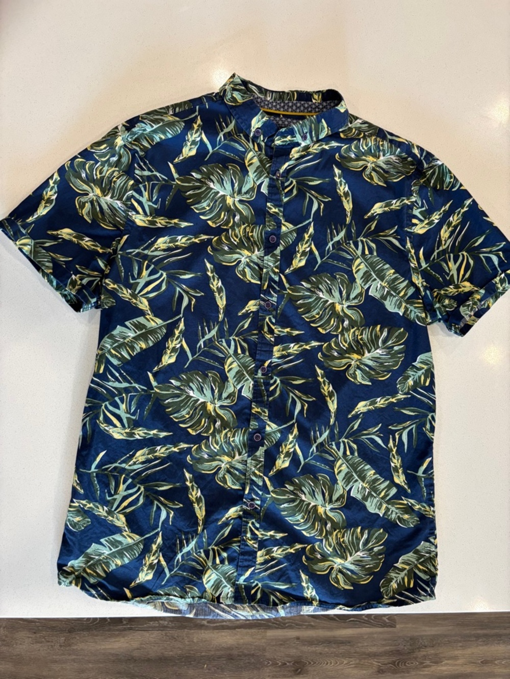 Steel & Jelly British Design 100% Cotton Short Sleeve Mens Shirt